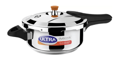 ULTRA DURACOOK 4 L Outer Lid Induction Bottom Pressure Cooker  (Stainless Steel)-1