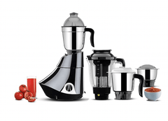 Butterfly Smart 750 Watts Mixer Grinder with 4 Jars | 3 Stainless Steel Multipurpose Jars &amp; 1 Juicer Jar | ABS Body | Heavy Duty Motor | 2 Years Manufacturer's Warranty | Grey-1