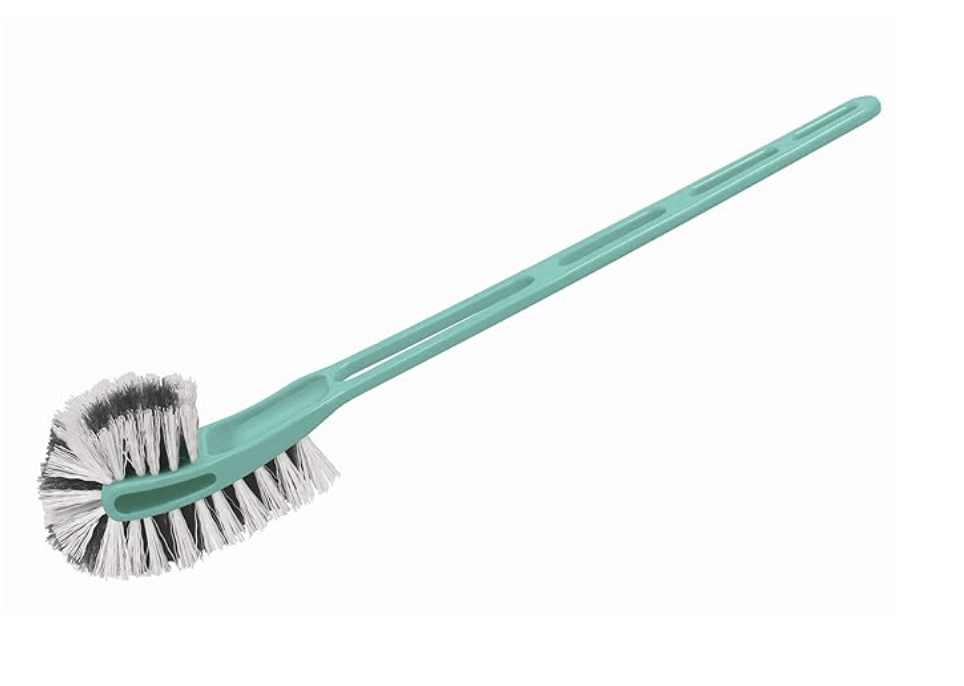 Spotzero by Milton Double Side Normal Bristles Toilet Brush, Multicolor(Pack of 1)