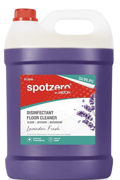 Spotzero by Milton Disinfectant Floor Cleaner, 5 Litres, Lavender | Surface Cleaner | Stain Removal-1