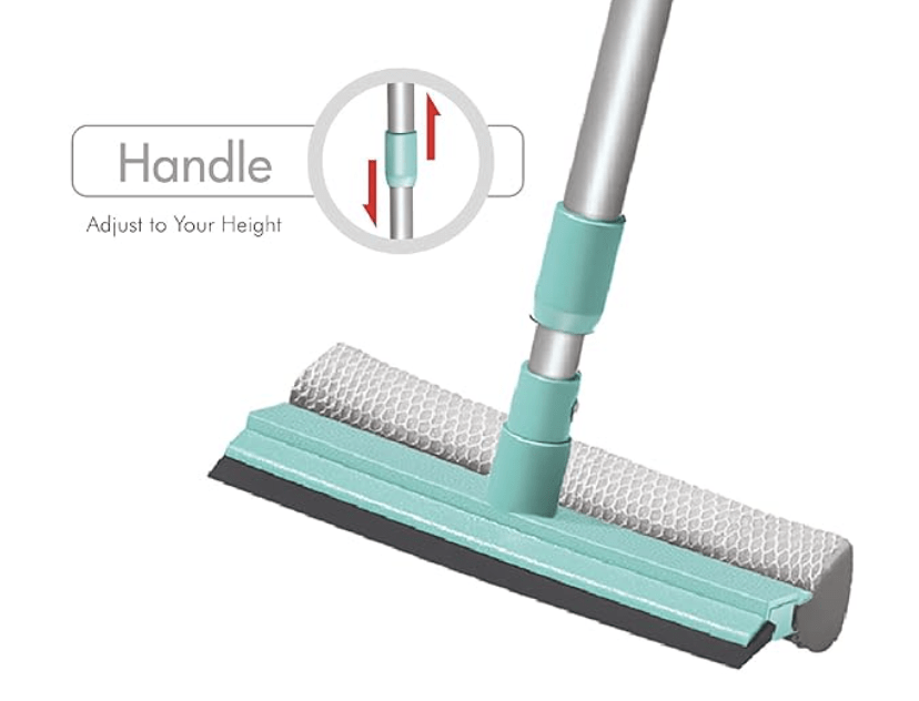 स्पॉटज़ीरो बाय मिल्टन ग्लास वाइप 'एन' क्लीन (एक्वा ग्रीन) 