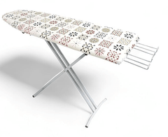Classic T-Leg Wood Ironing Board (Bloom) Ironing Stand-1