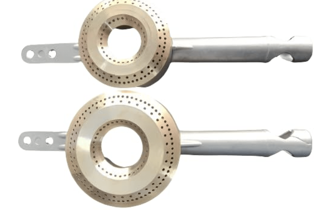 Gas Stove Burner Set (Big & Small) - Brass