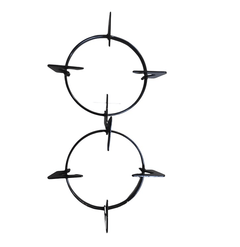 Glass Top Gas Stove Stand/Round Ring (Set of 2) - Glass Top Stove-1