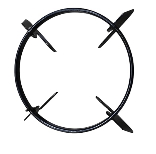 Glass Top Gas Stove Stand/Round Ring (Set of 4 Pieces) - Prestige Glass Top Stove (4)