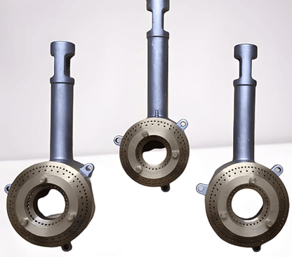 Gas Stove Glass Top Burner Set (2 Medium & 1 Small)