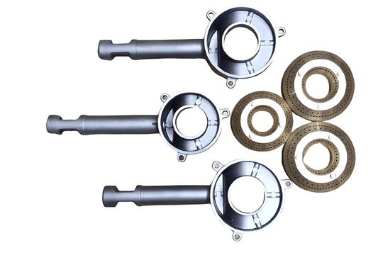 Gas Stove Glass Top Burner Set (2 Medium & 1 Small)