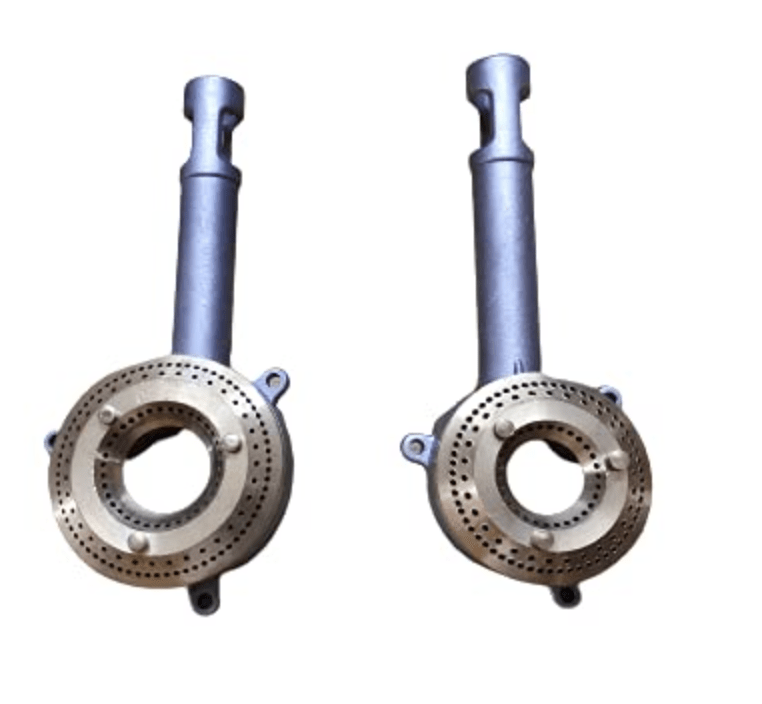 Gas Stove Glass Top Burner Set (1 Big & 1 Small)