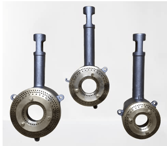 Gas Stove Glass Top Burner Set (1 Jumbo, 1 Medium & 1 Small)