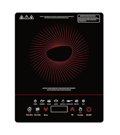Pigeon By Stovekraft 14429 Acer Plus 1800 Watt Induction Cooktop with Feather Touch Control, Induction Stove comes with 8 Preset Menus and Auto-Shut Off features (Black)-1