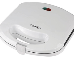 Pigeon by Stovekraft Bread Sandwich Maker with Aluminium Nonstick Coated Fixed Plates (Toaster))-1