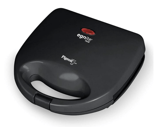 ஸ்டோவ்கிராஃப்ட் எக்னைட் பிளஸ் பிரெட் சாண்ட்விச் மேக்கரின் புறா, அலுமினியம் நான்ஸ்டிக் பூசப்பட்ட நிலையான தட்டுகளுடன் (கிரில்) 