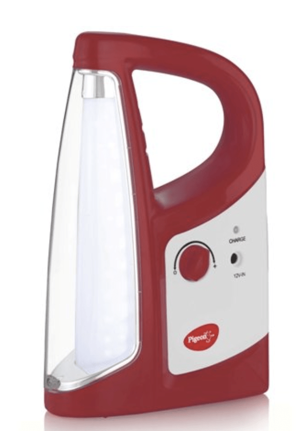 Pigeon Plastic LED Lamp Gleam (Red)-1