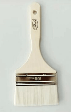 Flair wooden hand nylon brush 100 mm-1