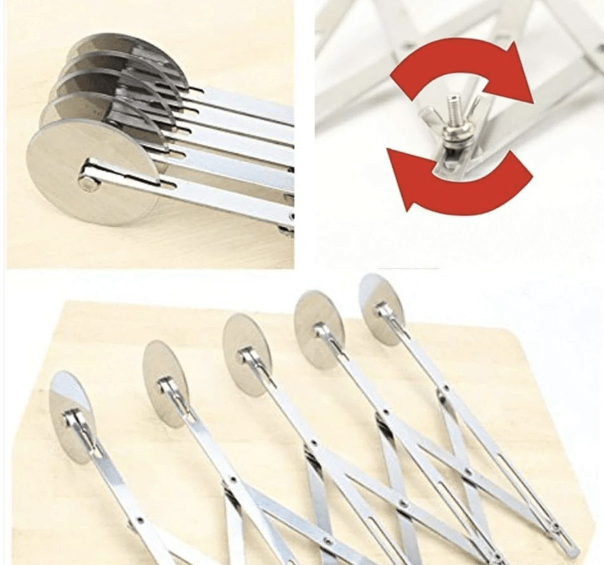 Flair 5 wheel flair pastry cutter