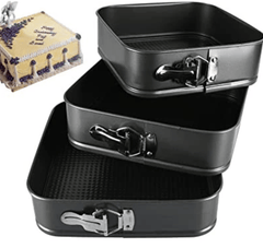 Flair square tin set of 3-1