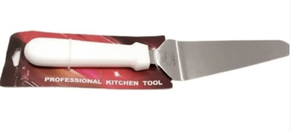 Flair stainless steel pie server