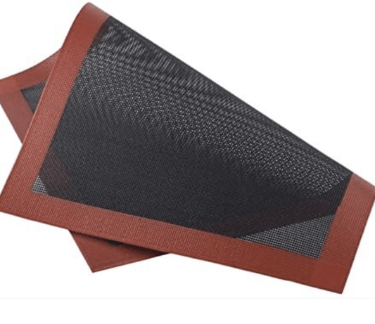 Flair black silicon mat 400*600