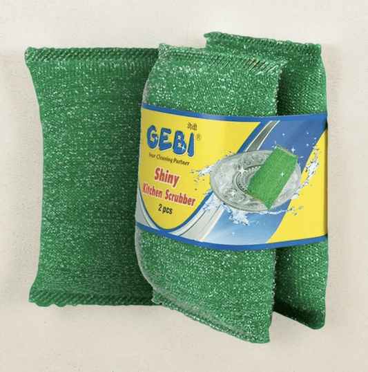 2 பிசிக்கள் பளபளப்பான சமையலறை ஸ்க்ரப்பர் - எளிதாகவும் விரைவாகவும் சுத்தம் செய்யுங்கள்!