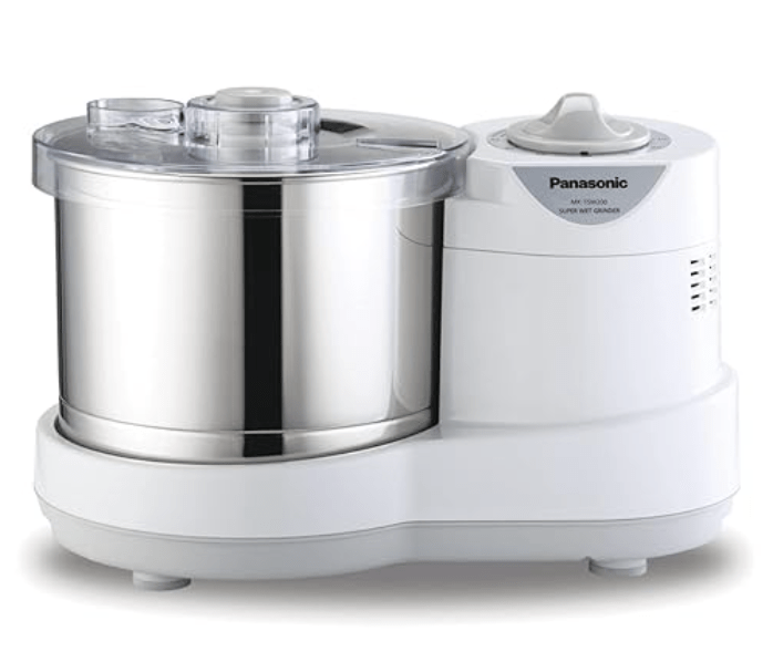 Panasonic Wet Grinder Automatic with Timer MK-TSW200, 2-liters (White) 120volts for use in USA & Canada only-1