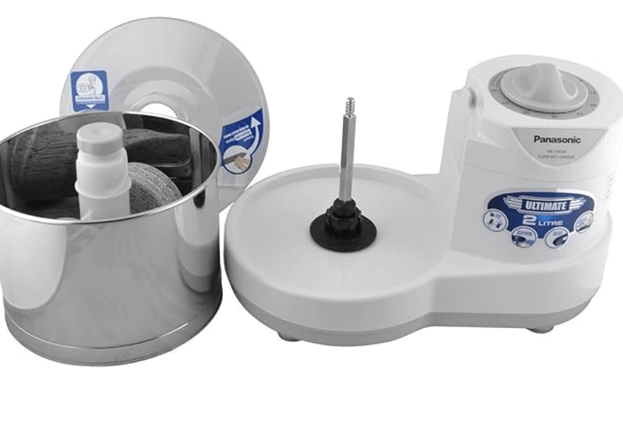 पैनासोनिक वेट ग्राइंडर ऑटोमैटिक टाइमर के साथ MK-TSW200, 2-लीटर (सफ़ेद) 120 वोल्ट केवल अमेरिका और कनाडा में उपयोग के लिए 