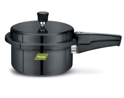 Preethi Hard Anodized Induction Base Outer Lid Pressure Cooker 3 Litres