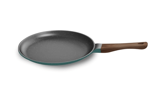 ‎Preethi Artistic Collection Die Cast Non Stick Tawa, 27 cm, 5 Star Non Stick Effect, Cook & Serve, Ocean Green