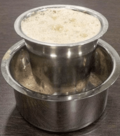 6 Set Stainless Steel Solid Dabara Set | South Indian Dabara with Tumbler Set | Filter Coffee Glass Dawara | Serving Drinkware - Coffee & Tea Glass | Tumbler 130ml & Dabara 130ml - 6 Set-2