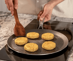 ARTTDINOX Stellar Stainless Steel Triply Non Stick Tawa | 28 cm | Etched nonstick | Rivetless Double Wired Handle | Gas & Induction Base | 7 Yrs Warranty | Jindal Stainless-3