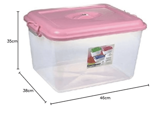 Aristo Modern303 Plastic Storage Container-41 Litre, (46 x 35 x 38 cm)