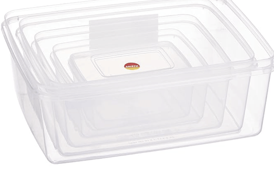 अरिस्टो किट्टी प्लास्टिक स्टोरेज कंटेनर 