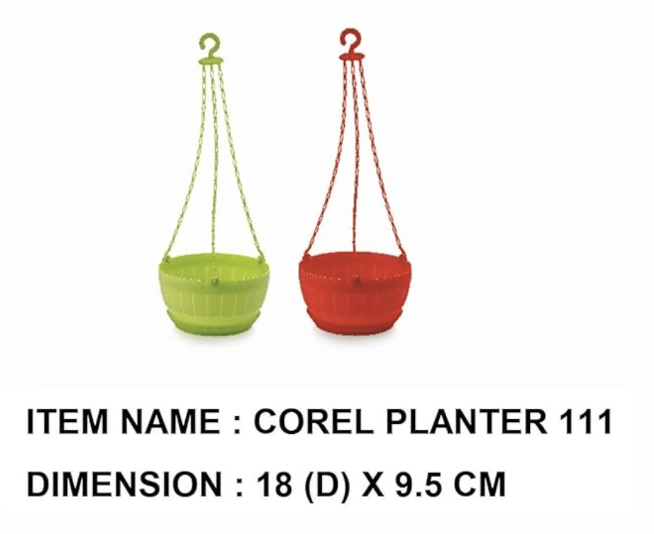 Corel 222 Aristo Hanging Pot