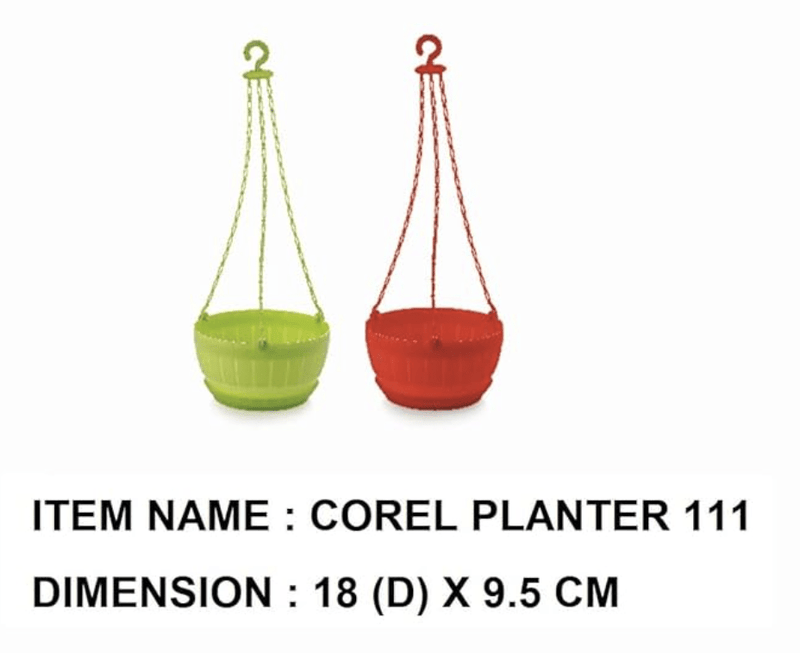 Corel 222 Aristo Hanging Pot-2