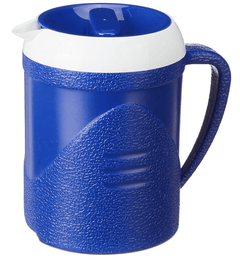 Aristo Insulated Cooler Tuff Jug for Home Office Hotel Hospital Picnic Sports 1 Litre, Color May Vary - Plastic-1
