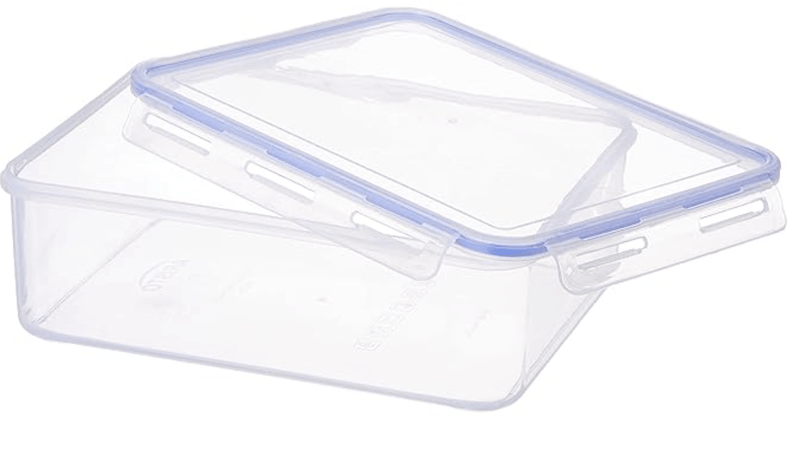 Aristo Lock & Fresh 401 Plastic Storage Container - 4600 ML, Transparent Clear, large (LOCK&FRESH401)(29.5 x 22.5x 10cm)-1