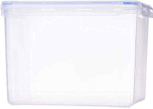 Aristo Lock & Fresh 403 Plastic Storage Container For Storing grains, pulses, rice, wheat etc - 10800 ML, Transparent Clear, large (LOCK&FRESH403)