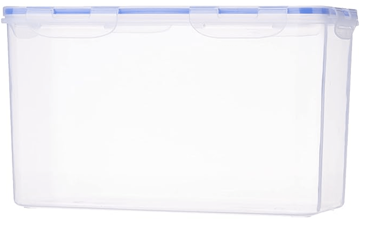 Aristo Lock & Fresh 334 Plastic Storage Container - 6070 ML, Transparent Clear, large (LOCK&FRESH334)