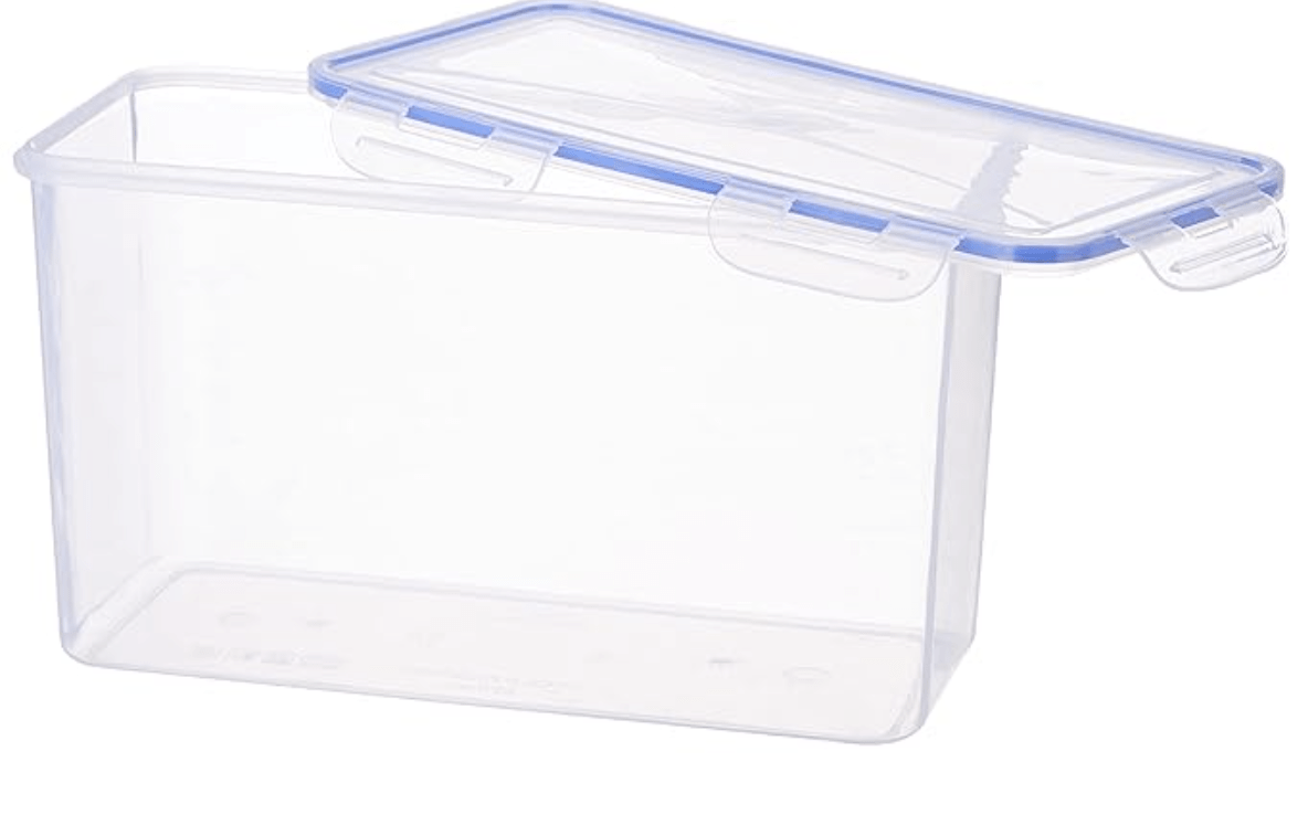 Aristo Lock & Fresh 334 Plastic Storage Container - 6070 ML, Transparent Clear, large (LOCK&FRESH334)