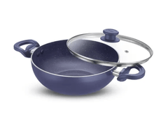 Prestige Ceraglide Ceramic Coating Non-Stick Aluminium Cookware Deep Kadai-1