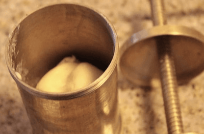 Brass Murukku Maker/Sev Sancha Machine/Chakli Press/Idiyappam Maker with 6 Jali