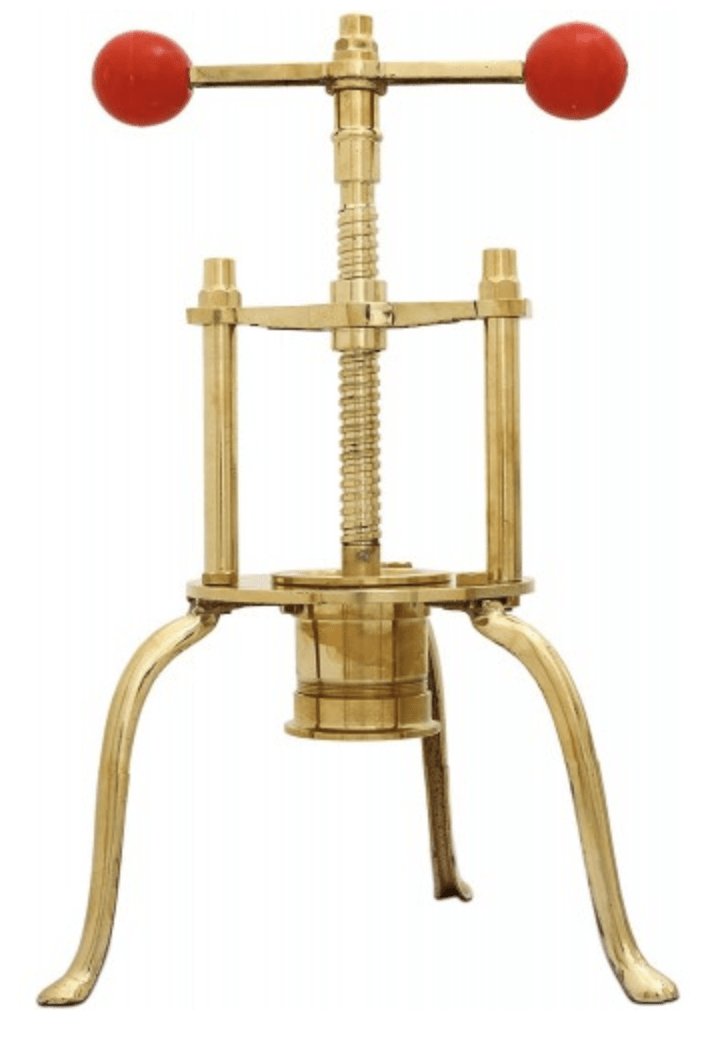 Traditional Brass Idiyappam Maker / Shevga Press