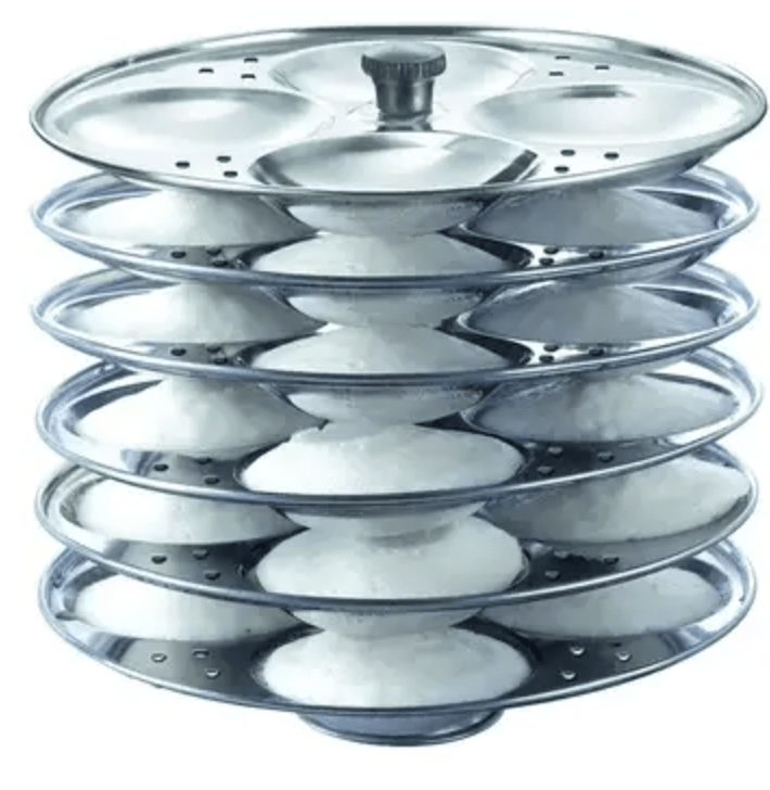 Prestige Idli Plates 6 x Dia 195 mm- 10 Ltr-1