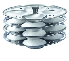Prestige Idli Plates 4 x Dia 195 mm- 7.5 Ltr-1
