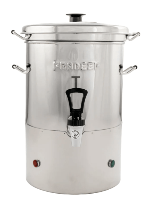 tea filter with warmer plat