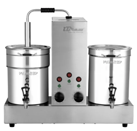 pradeep manual combo brewer coffee tea filter