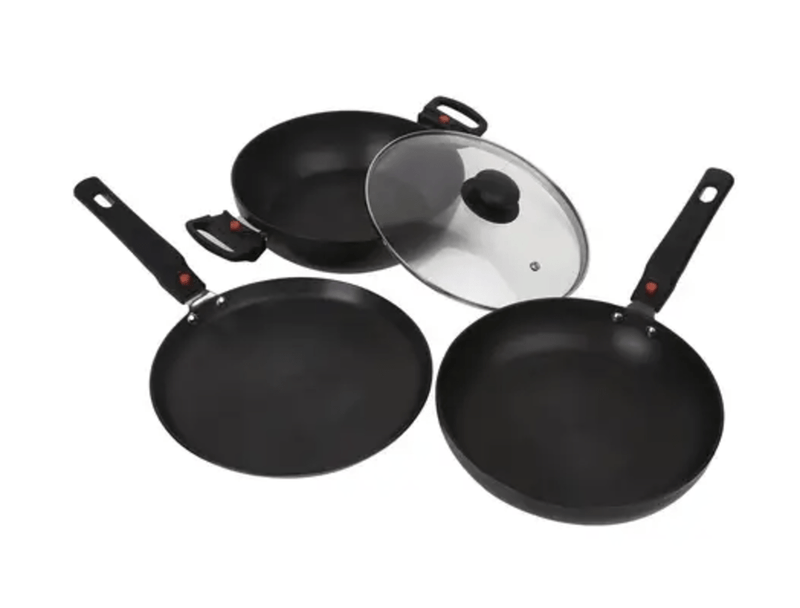 Prestige Magna Hard Anodised Cookware with Detachable Handle Kitchen Set-1