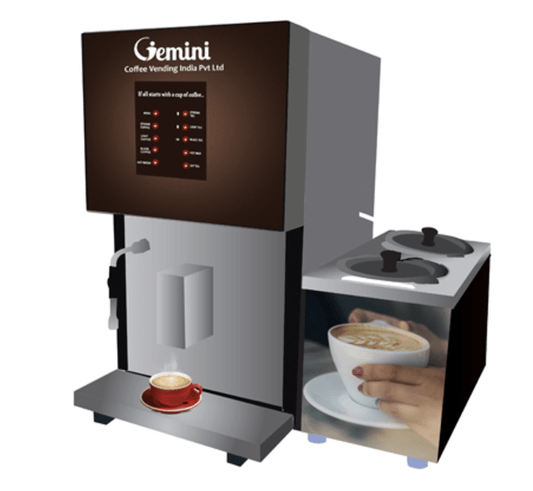9 option filter coffee vending machine