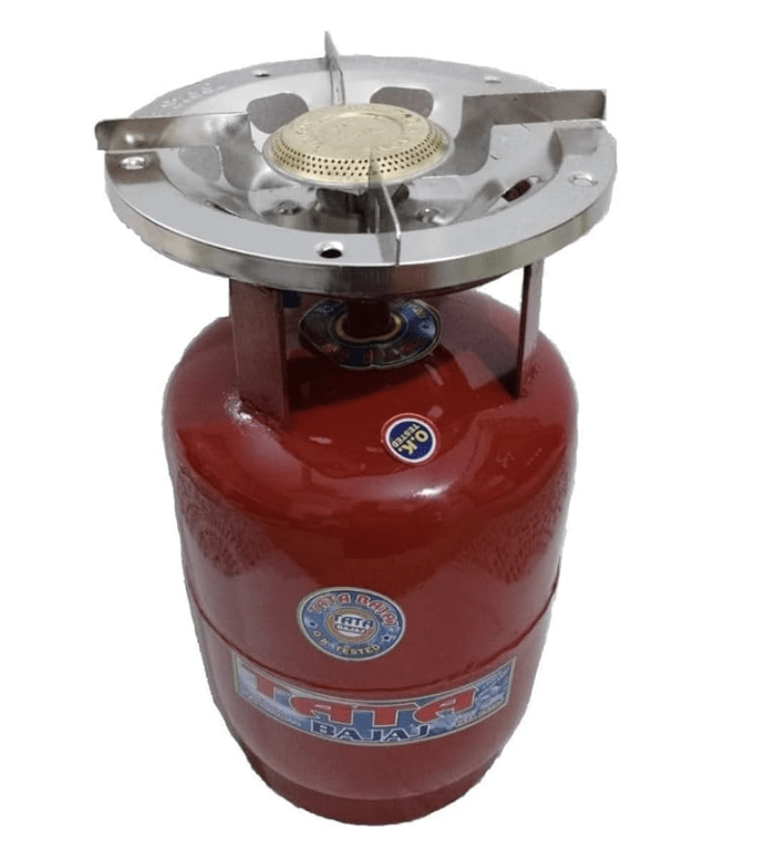 Portable Empty Gas Cylinder With Stove 3KG Gas