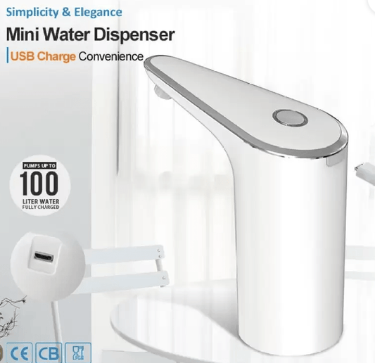 20 லிட்டர் தானியங்கி நீர் விநியோகிப்பான். 1 புஷ் பட்டன் கொண்ட 1200 mAh பேட்டரி பாட்டில் நீர் விநியோகிப்பான் 