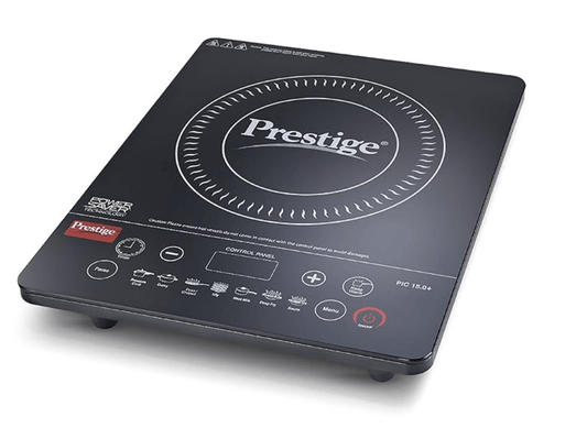 பிரெஸ்டீஜ் பிக் 15.0+ 1900-வாட் இண்டக்ஷன் குக்டாப் (டெம்பர்டு கிளாஸ், கருப்பு) 